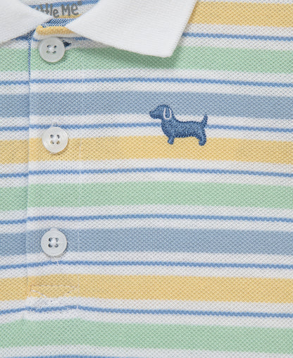 Puppy Polo Short Set (2T-4T)