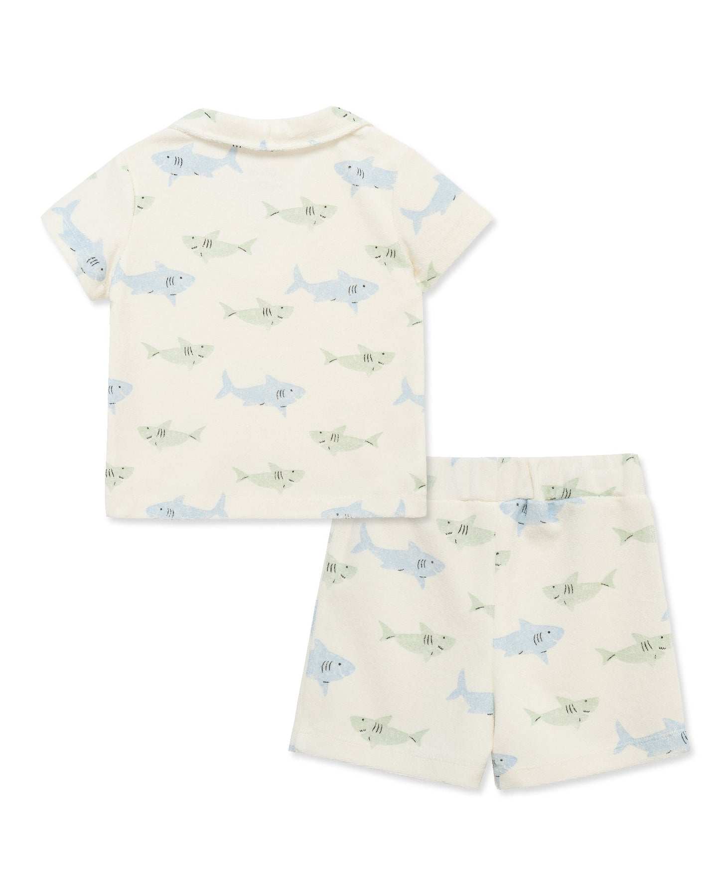 Shark Terry Short Set (12M-24M)