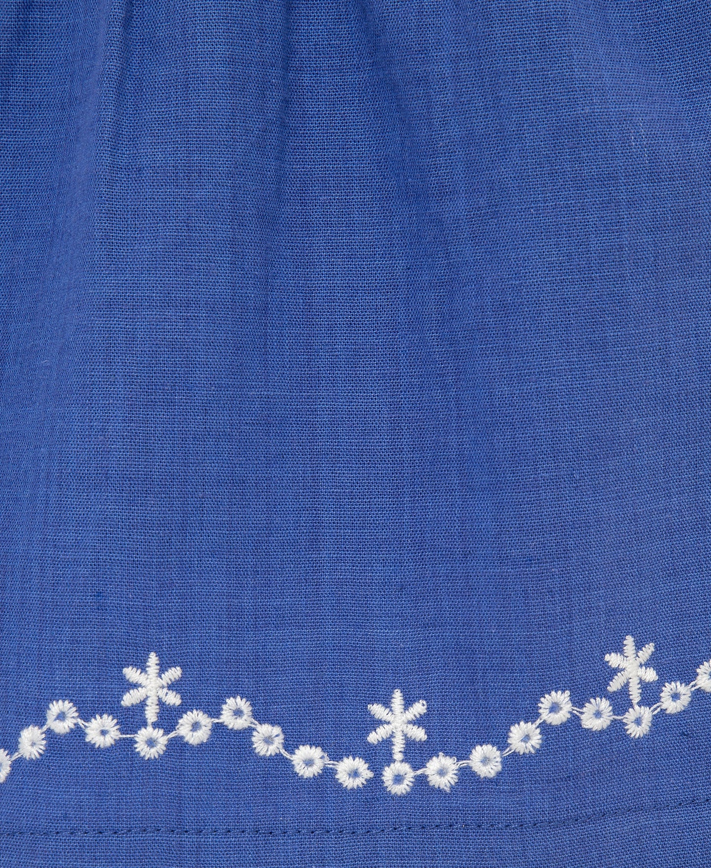Blue Floral 2-Piece Woven Play Set (12M-24M)