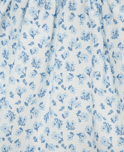 Blue Ditsy Fashion Skort Set (12M-24M)