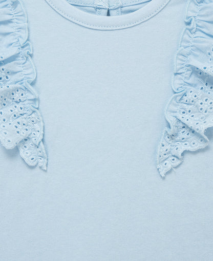 Blue Ditsy Fashion Skort Set (12M-24M)