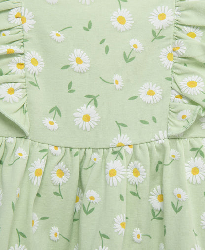 Daisy Knit Dress & Cardigan Set (2T-4T)