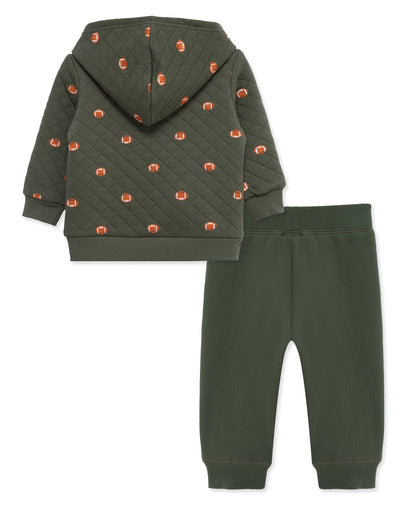Football Toddler Hoodie Set (2T-4T)