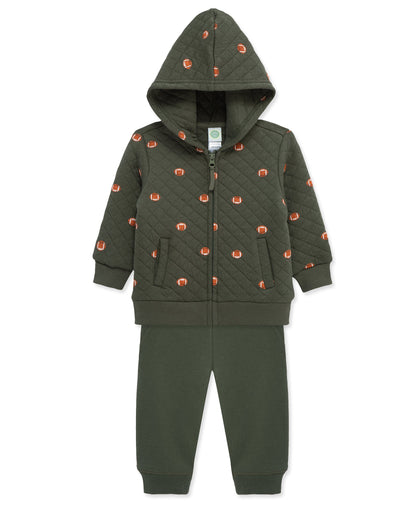 Football Toddler Hoodie Set (2T-4T)