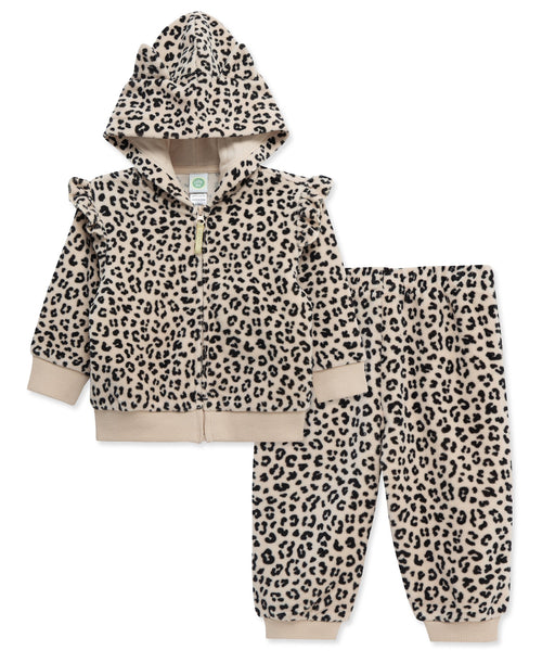Leopard Toddler Hoodie Set (2T-4T)