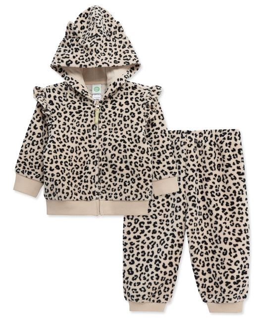 Leopard Toddler Hoodie Set (2T-4T)