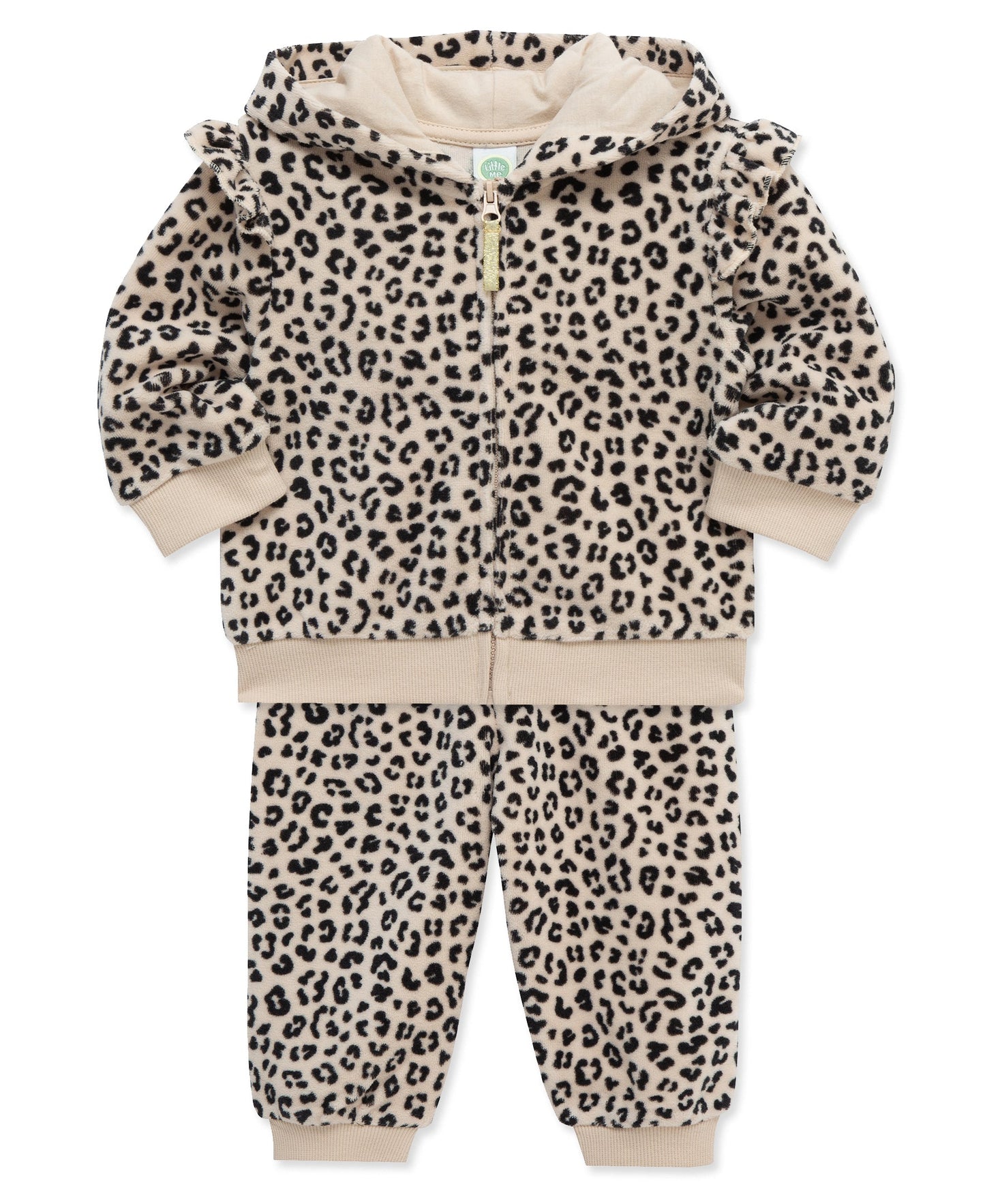 Leopard Toddler Hoodie Set (2T-4T)