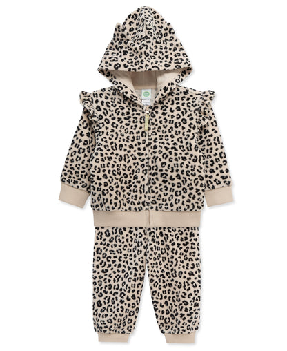 Leopard Toddler Hoodie Set (2T-4T)