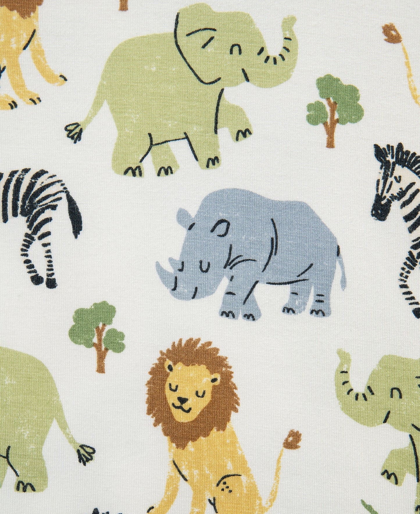 Safari 4-Piece Pajama Set (12M-24M)
