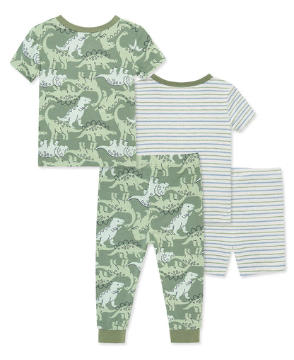 Dino 4-Piece Pajama Set (12M-24M)