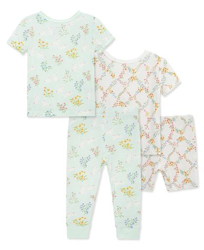 Bunny 4-Piece Pajama Set (12M-24M)