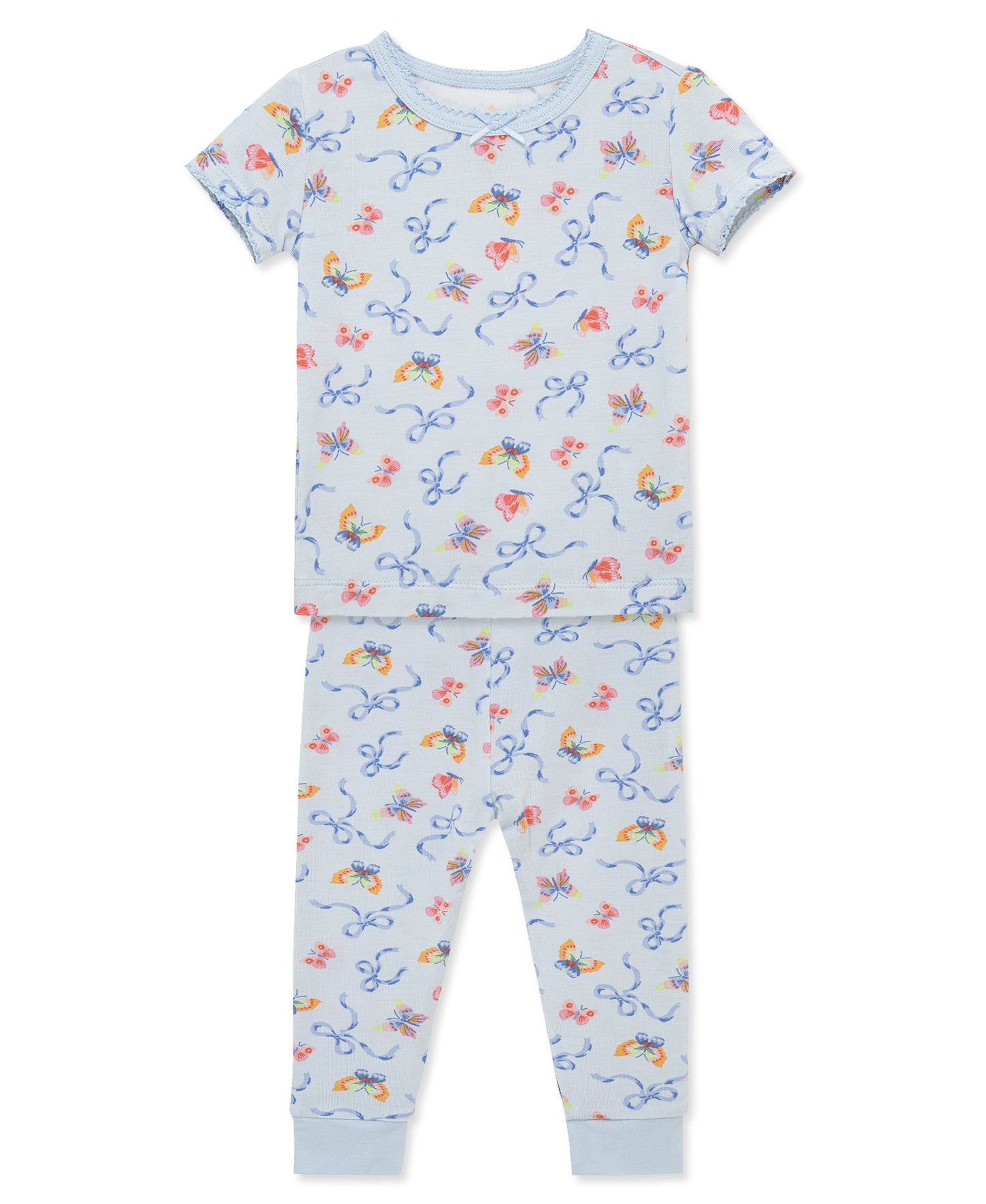 Bows 4-Piece Pajama Set (12M-24M)
