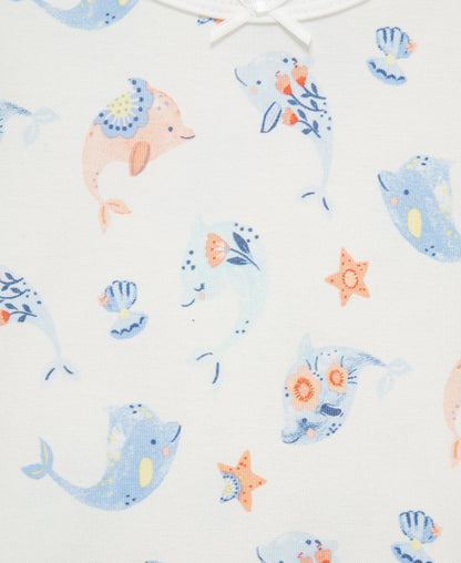 Dolphin 4-Piece Pajama Set (12M-24M)