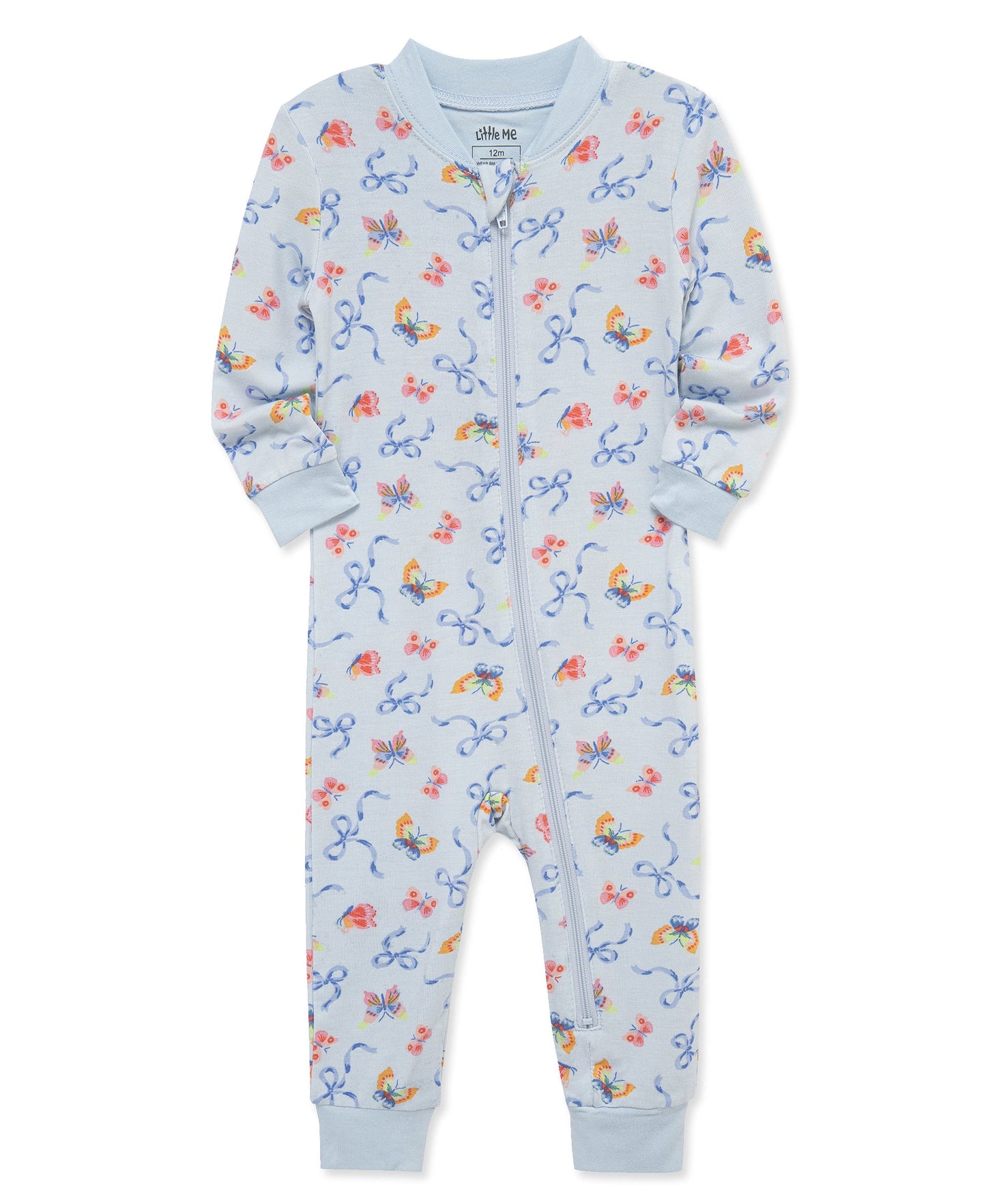 Bow Zip Front One-Piece