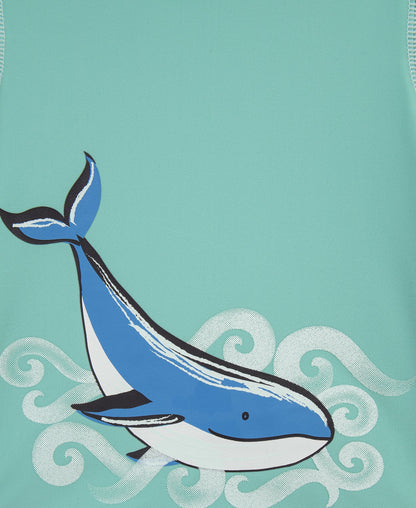Whale 2-Piece Rashguard Set (2T-4T)