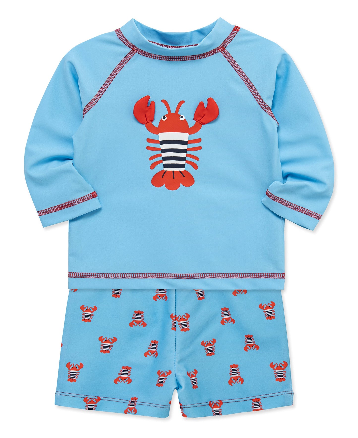 Lobster 2-Piece Rashguard Set (6M-24M)