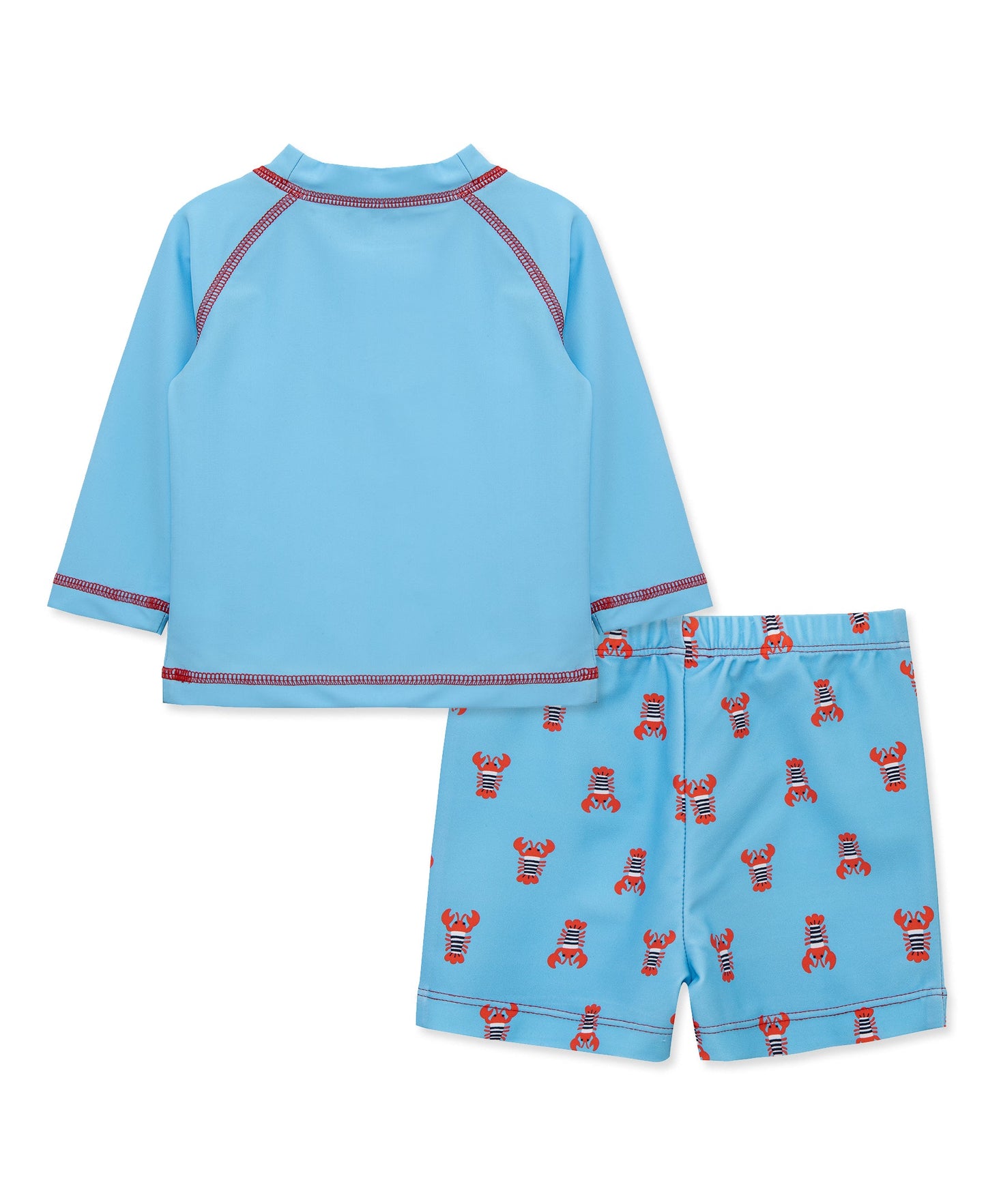 Lobster 2-Piece Rashguard Set (2T-4T)