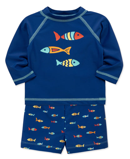 Fish 2-Piece Rashguard Set (6M-24M)