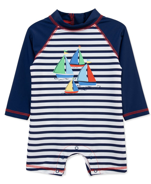 Boat 1-PIece Rashguard Suit