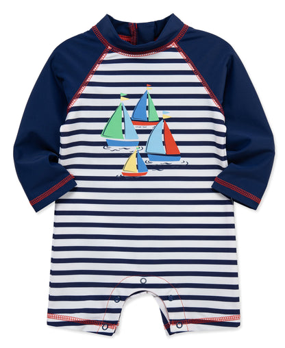 Boat 1-PIece Rashguard Suit