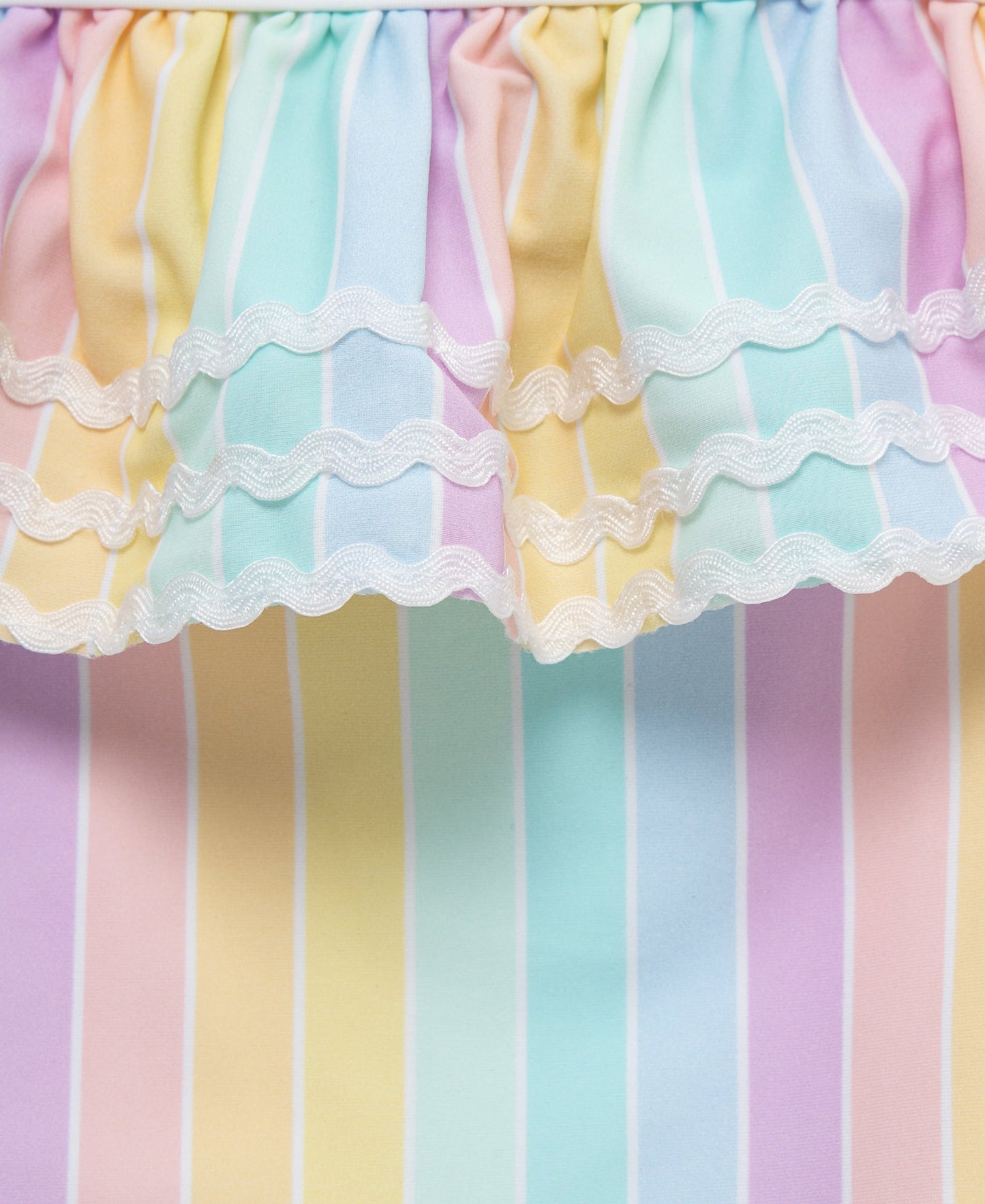 Multi Stripe 1-Piece Swimsuit (6M-24M)