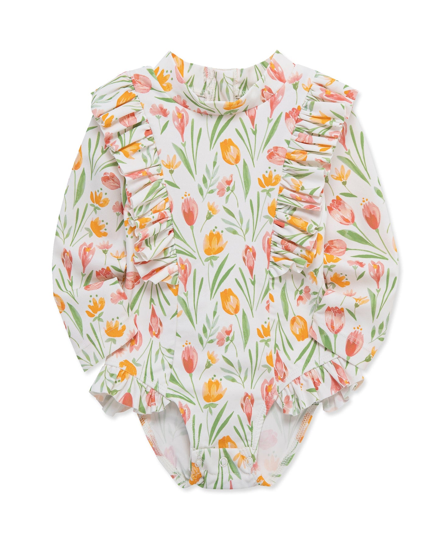 Crocus 1-Piece Rashguard Suit (2T-4T)