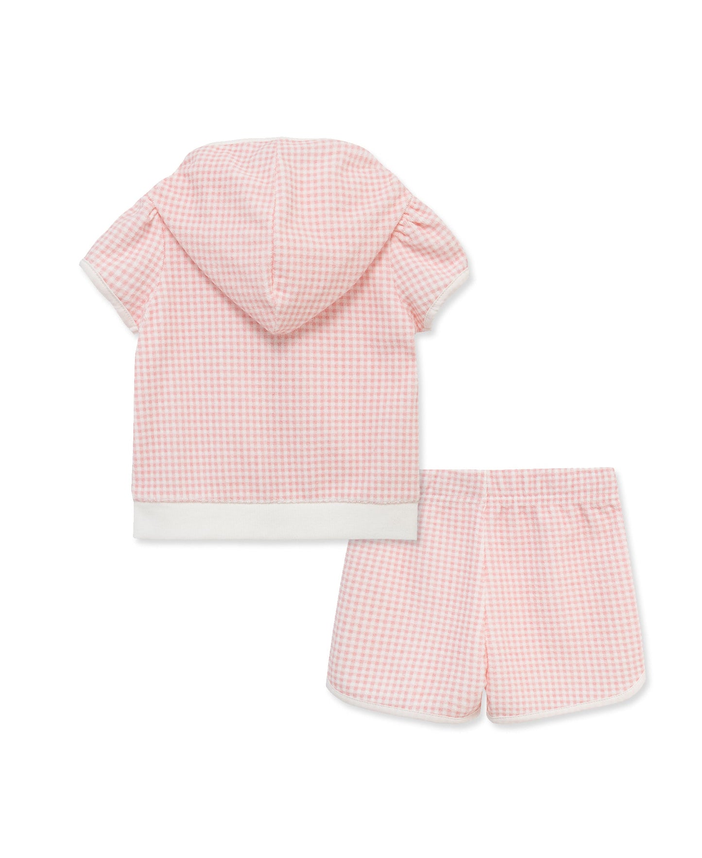 Gingham 2-Piece Swim Cover Up Set (2T-4T)